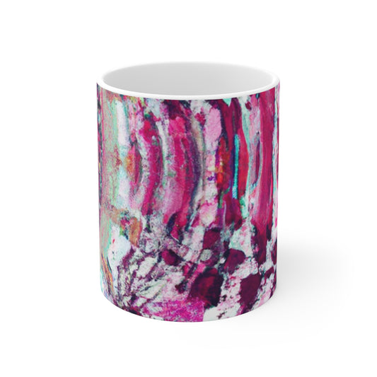 Beauregard's Roasts - Psychedelic Coffee Cup Mug 11 Ounce