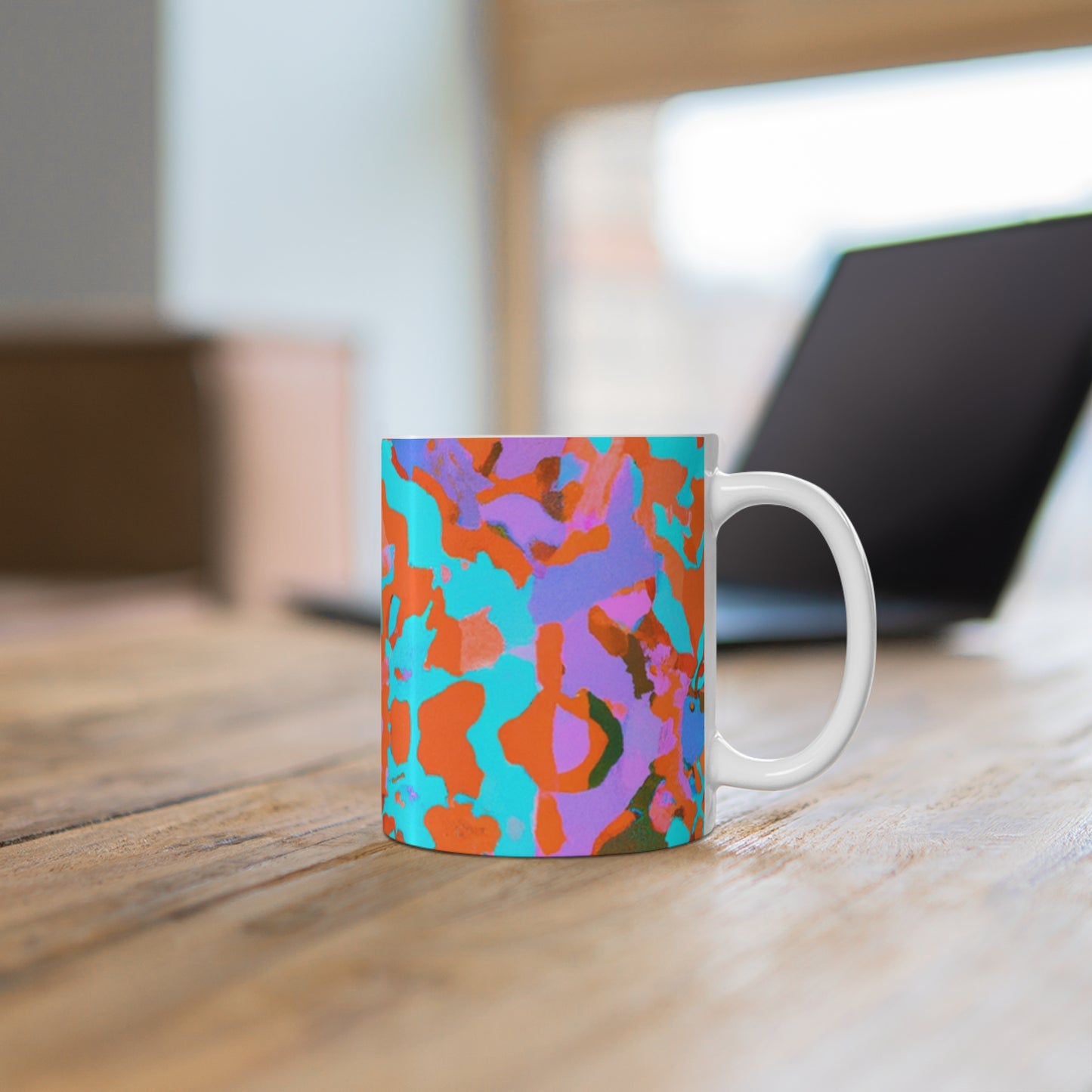 Winston Java. - Psychedelic Coffee Cup Mug 11 Ounce