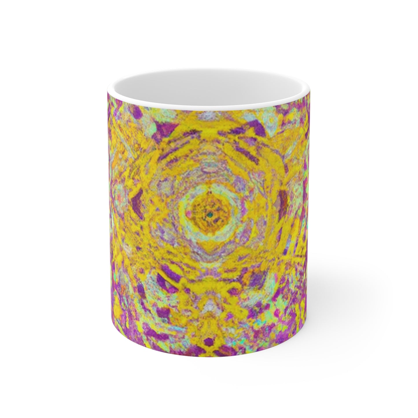 Dana's Coffee Roasters - Psychedelic Coffee Cup Mug 11 Ounce