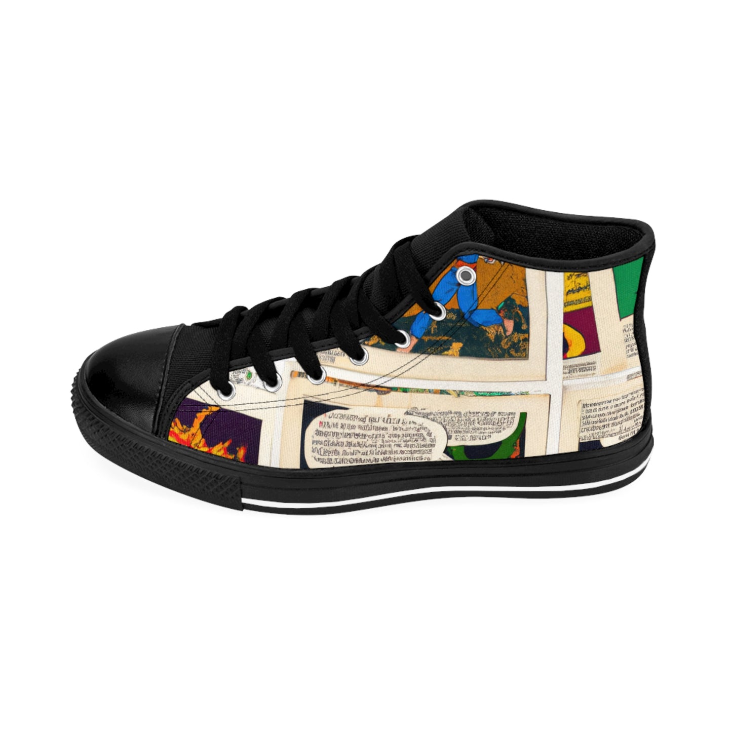 .

Eustice de Foote - Comic Book Hi Tops