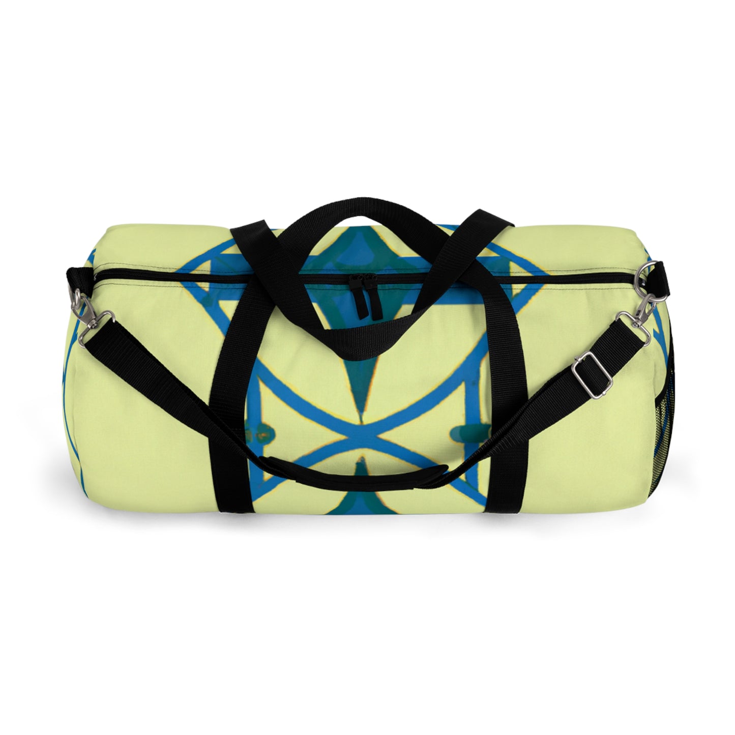 Archimedes Finch - Geometric Pattern Duffel Travel Gym Luggage Bag