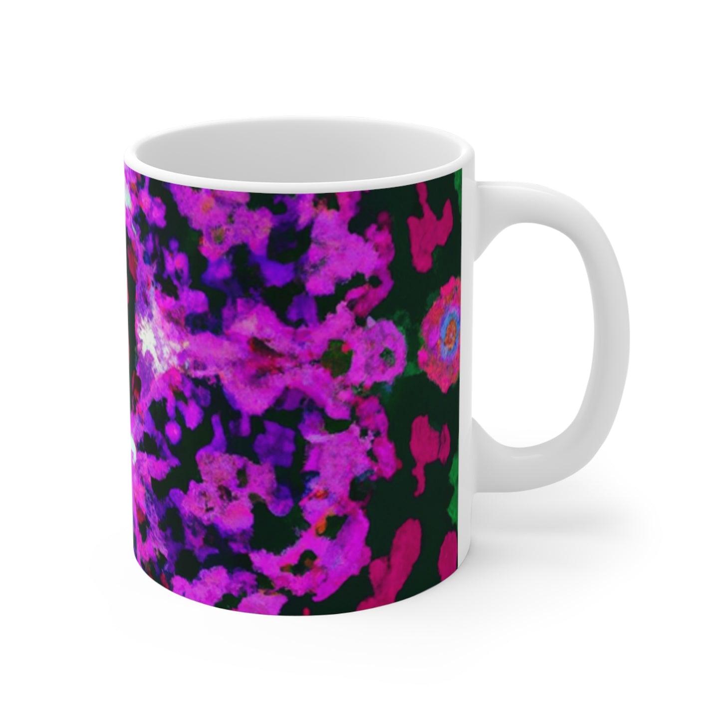 Earlie's Coffee Roasters - Psychedelic Coffee Cup Mug 11 Ounce