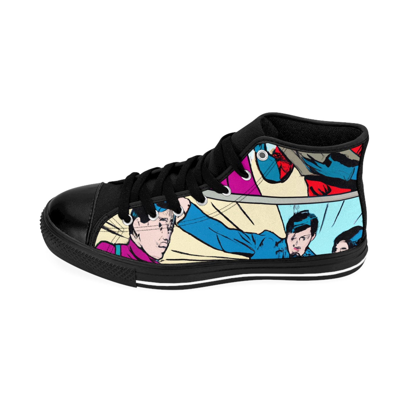 .

Ferdinandus the Footwearr - Comic Book Hi Tops