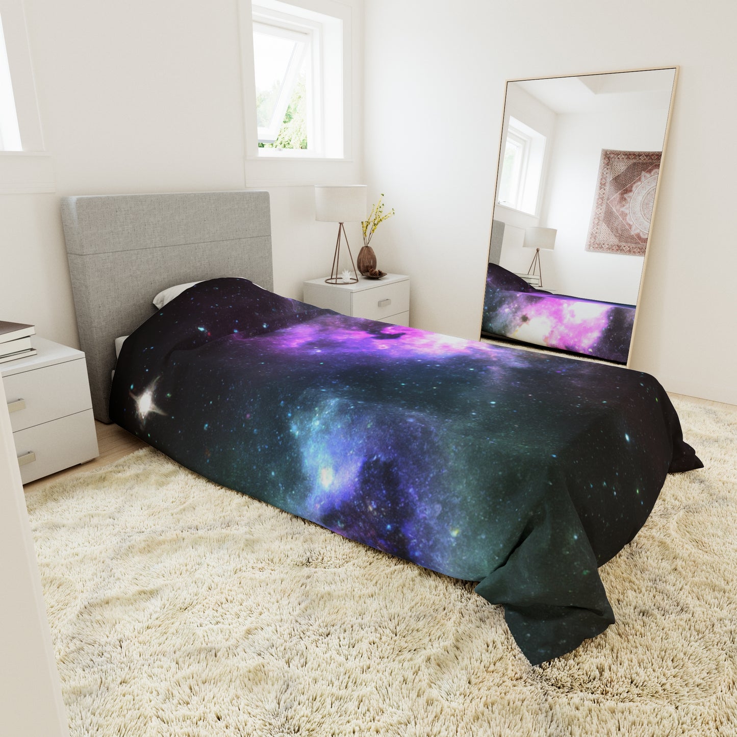 Dawn of the Jet Age - Astronomy Duvet Bed Cover