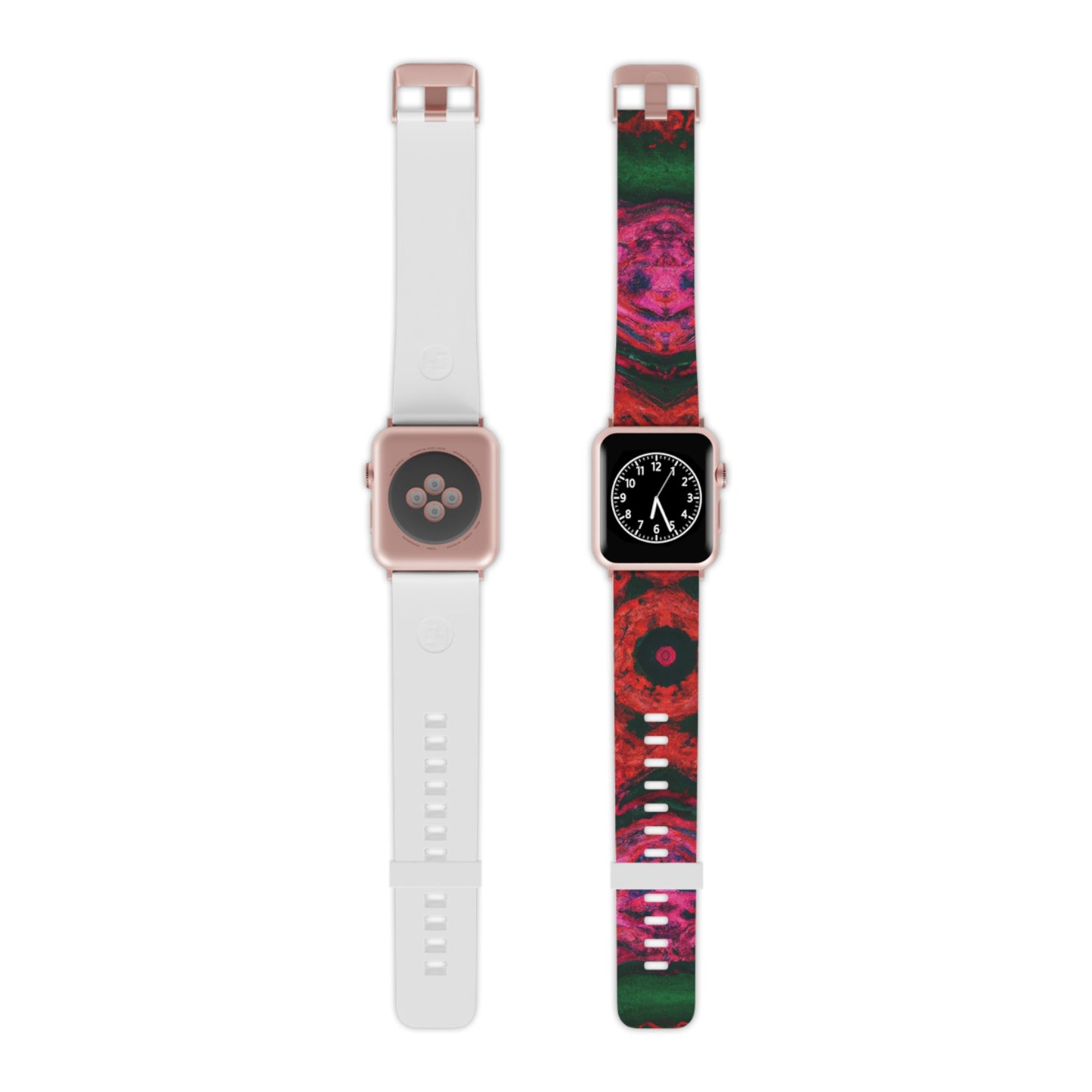 Adelaide Miller - Trippy Hippy Boho Psychedelic Apple Wrist Watch Band