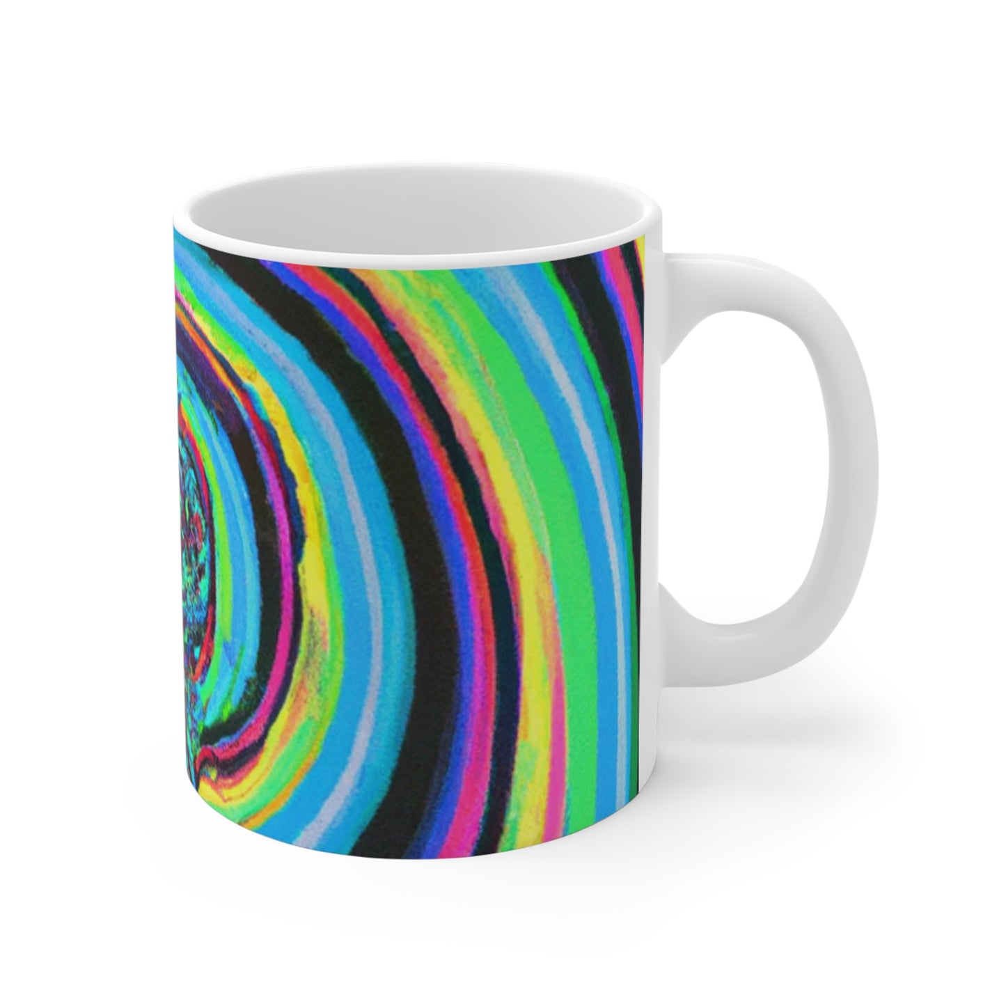 Mildred's Fancy Roast. - Psychedelic Coffee Cup Mug 11 Ounce