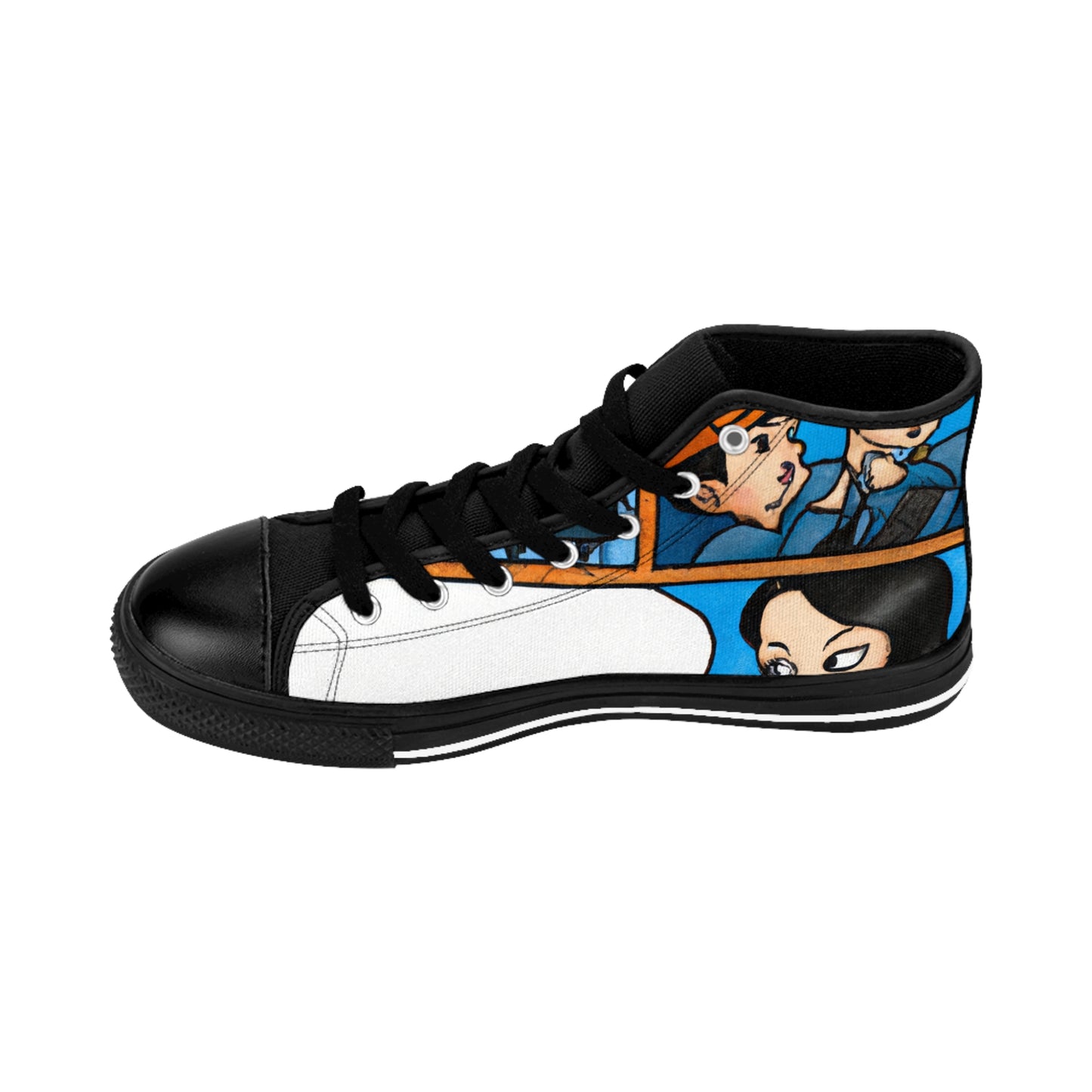 .

Florana de la Fuente - Comic Book Hi Tops