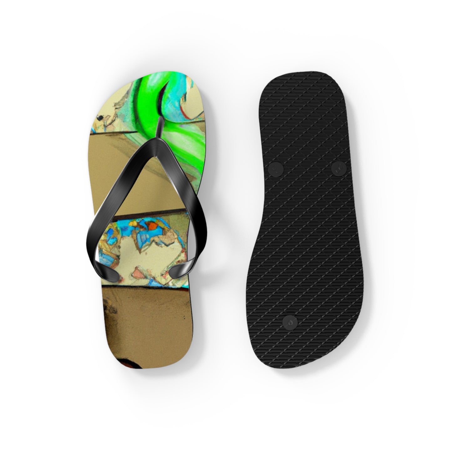 Skylord Supreme - Comics Collector Flip Flop Beach Sandals