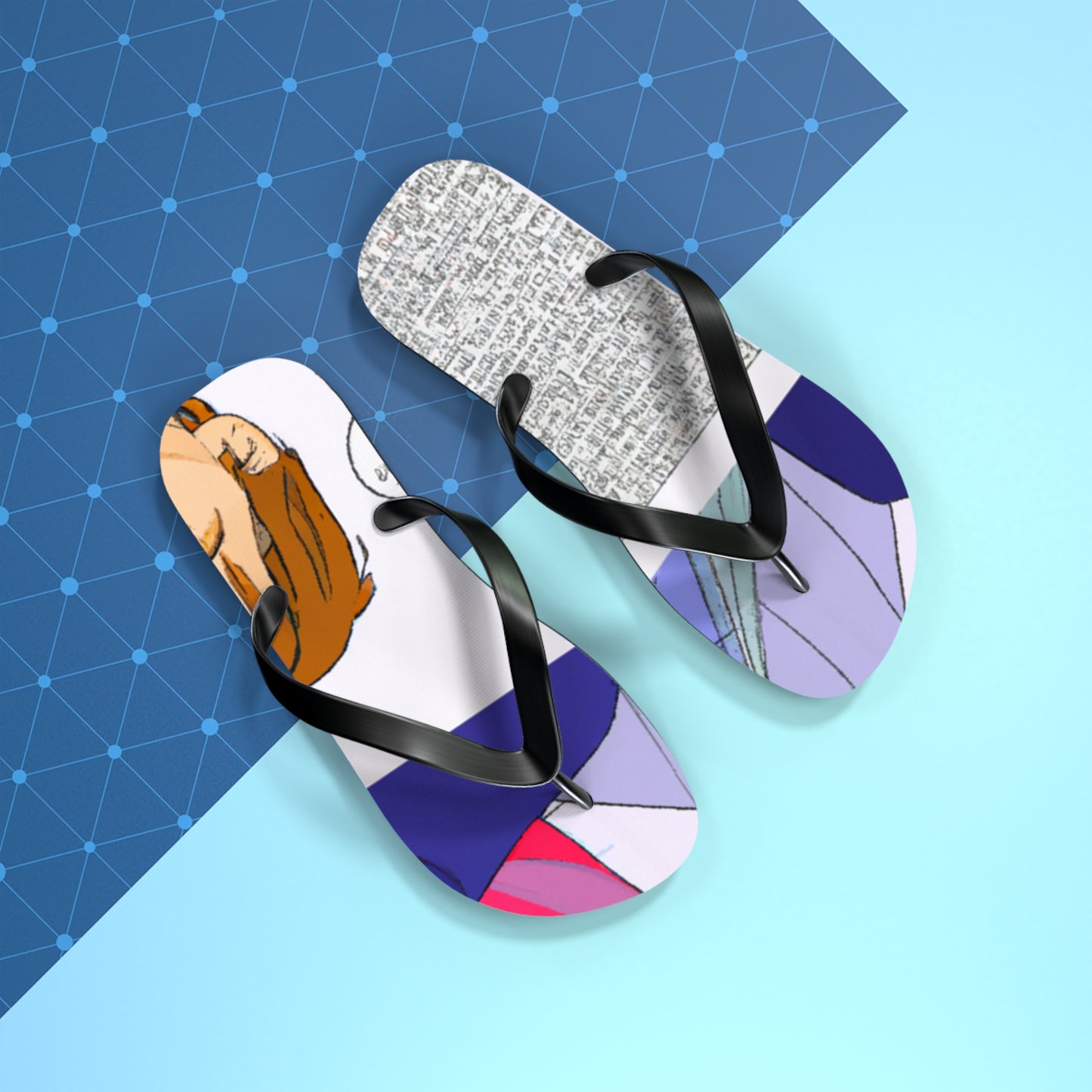 Mothman - Comics Collector Flip Flop Beach Sandals