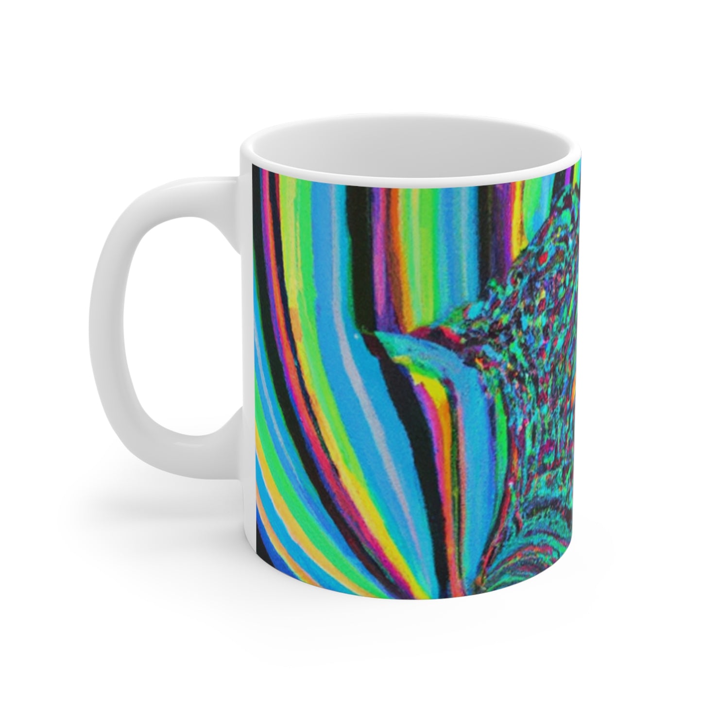 Mildred's Fancy Roast. - Psychedelic Coffee Cup Mug 11 Ounce