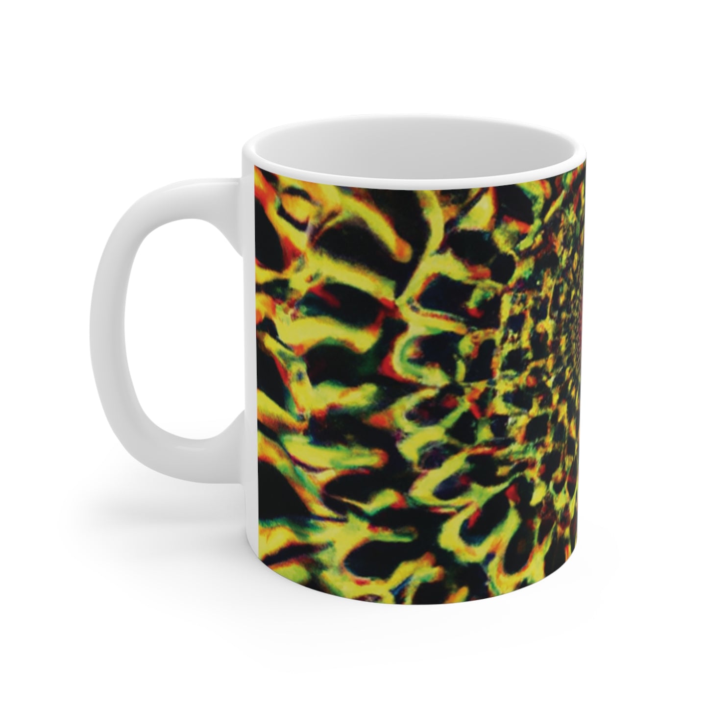 Kaffee King - Psychedelic Coffee Cup Mug 11 Ounce