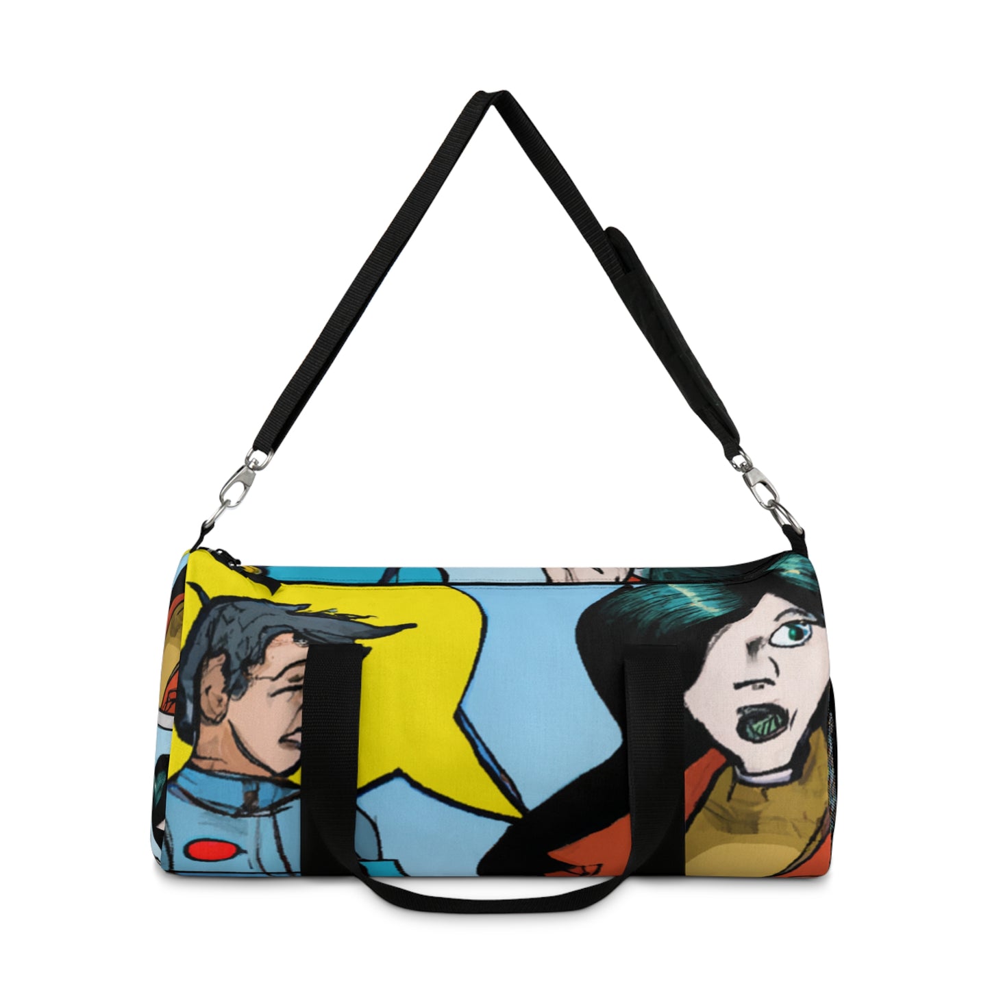 Geraldine Godwin-Fairchild. - Comic Book Duffel Bag