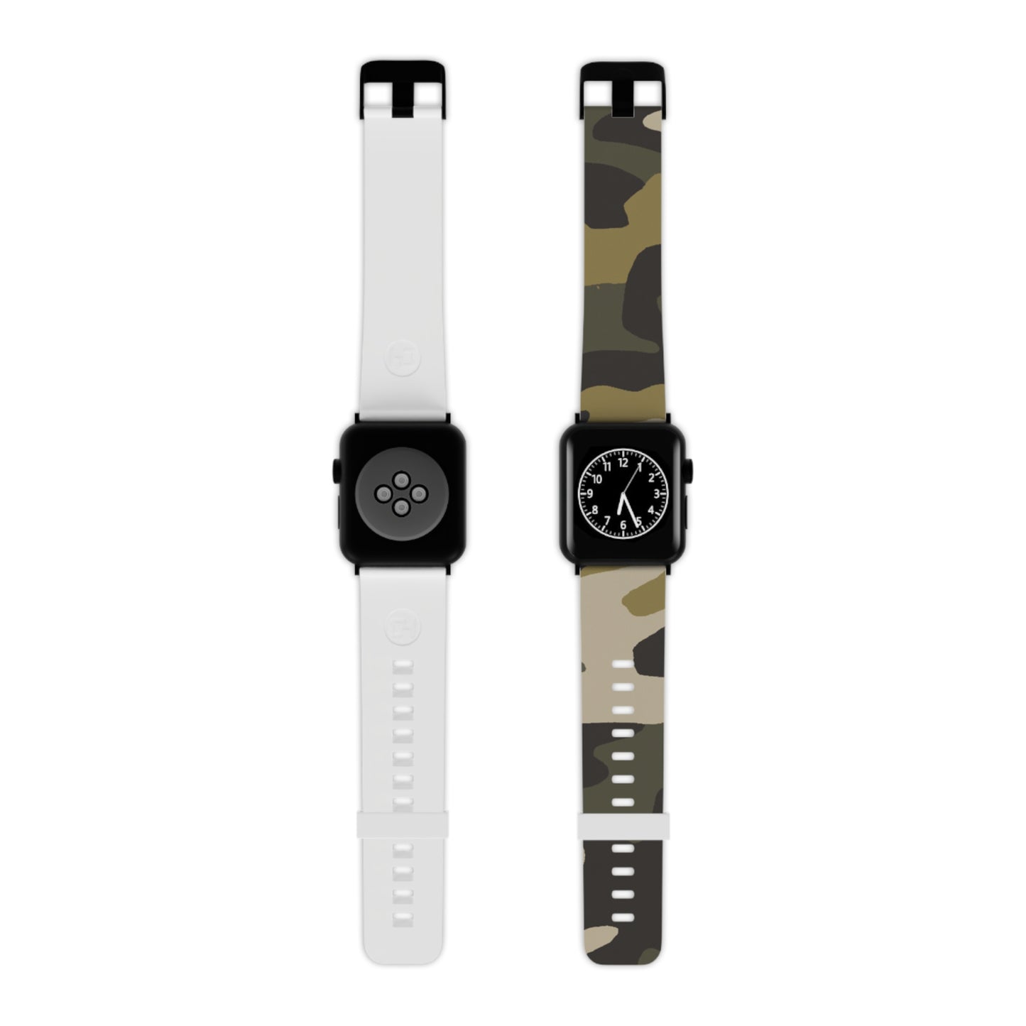 Fredericka Fitzwater - Camouflage Apple Wrist Watch Band