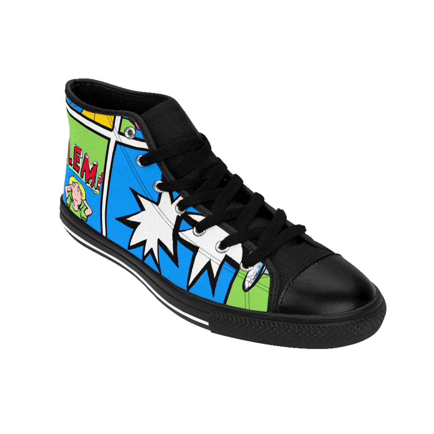 .

Gaufrida the Footgearmaker - Comic Book Hi Tops