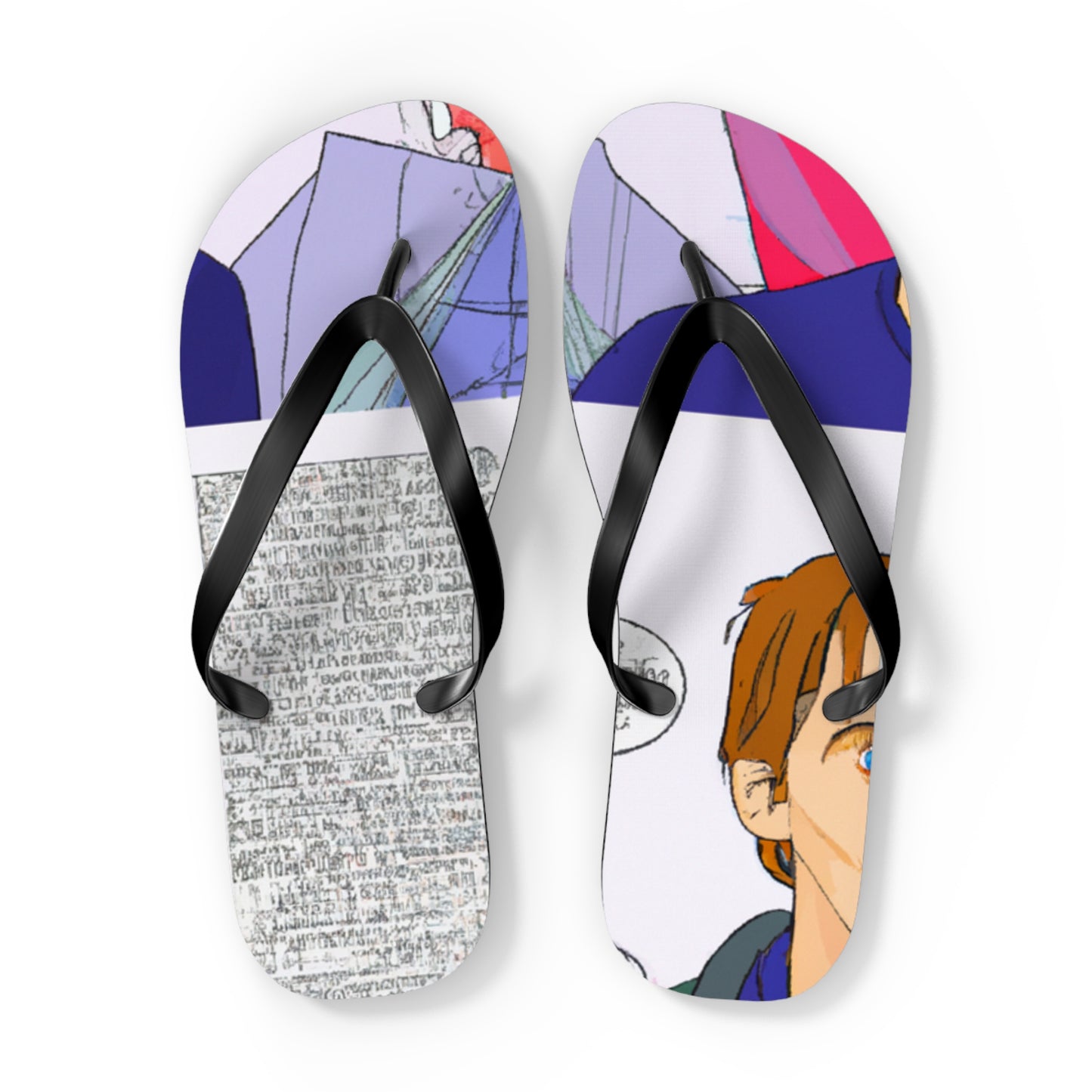 Mothman - Comics Collector Flip Flop Beach Sandals