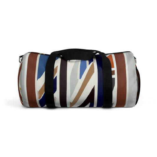 Bruno Bronte-Smith - Geometric Pattern Duffel Travel Gym Luggage Bag