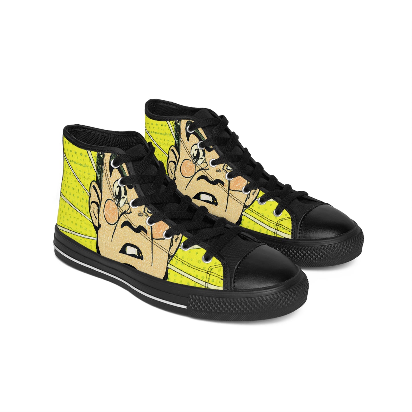 Silas the Shoemaker - Comic Book Hi Tops