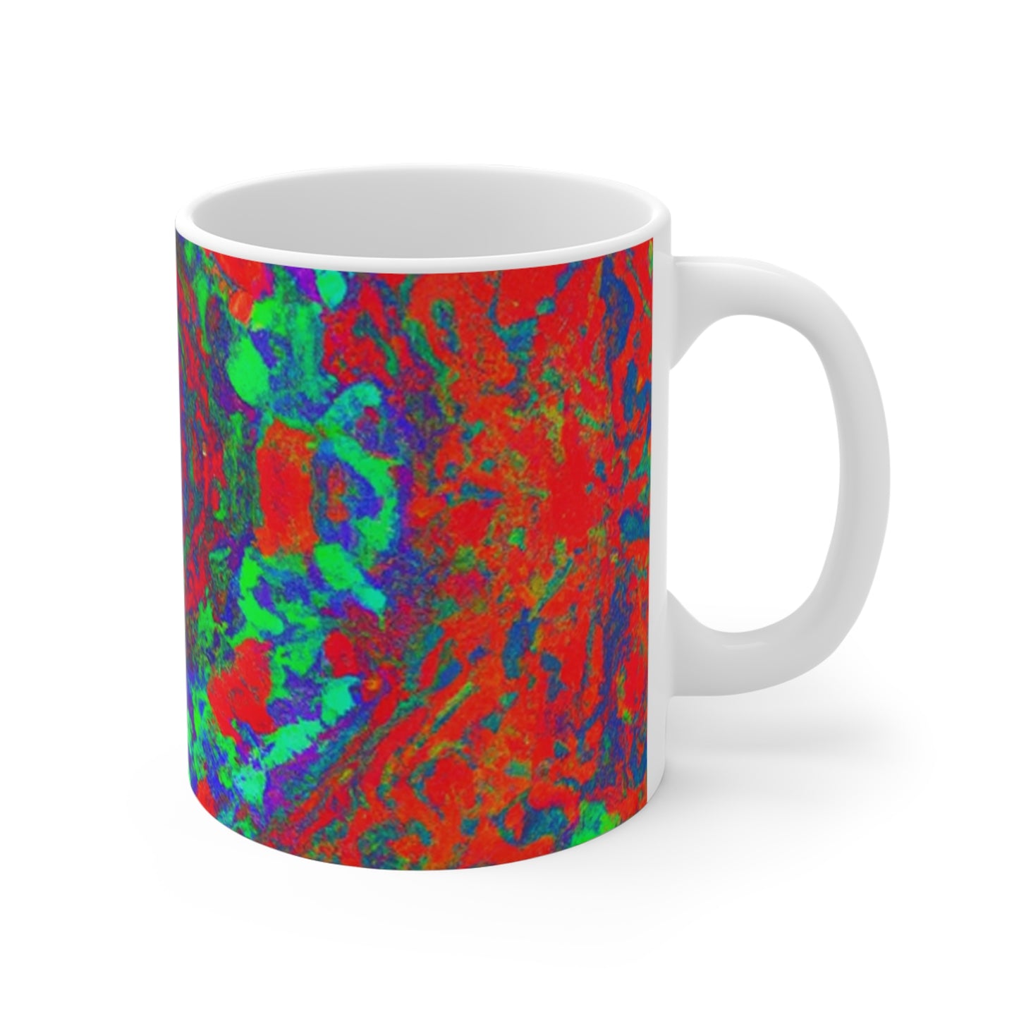 Robinson's Roasters - Psychedelic Coffee Cup Mug 11 Ounce