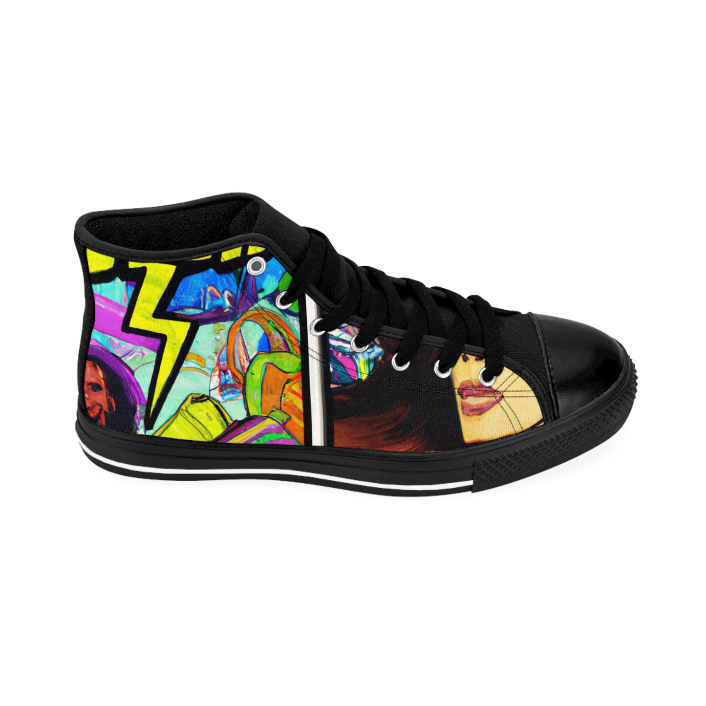 .

Fenella de Cartier - Comic Book Hi Tops