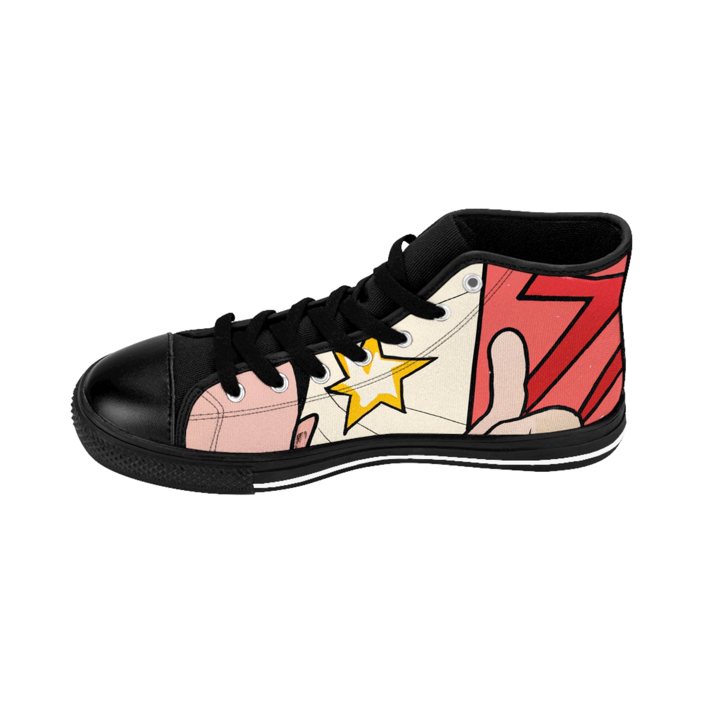 Octavianus Tiberius Shoesmith - Comic Book Hi Tops