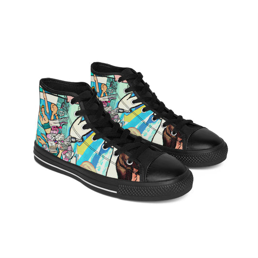 Sir Roger de Cypresswords - Comic Book Hi Tops