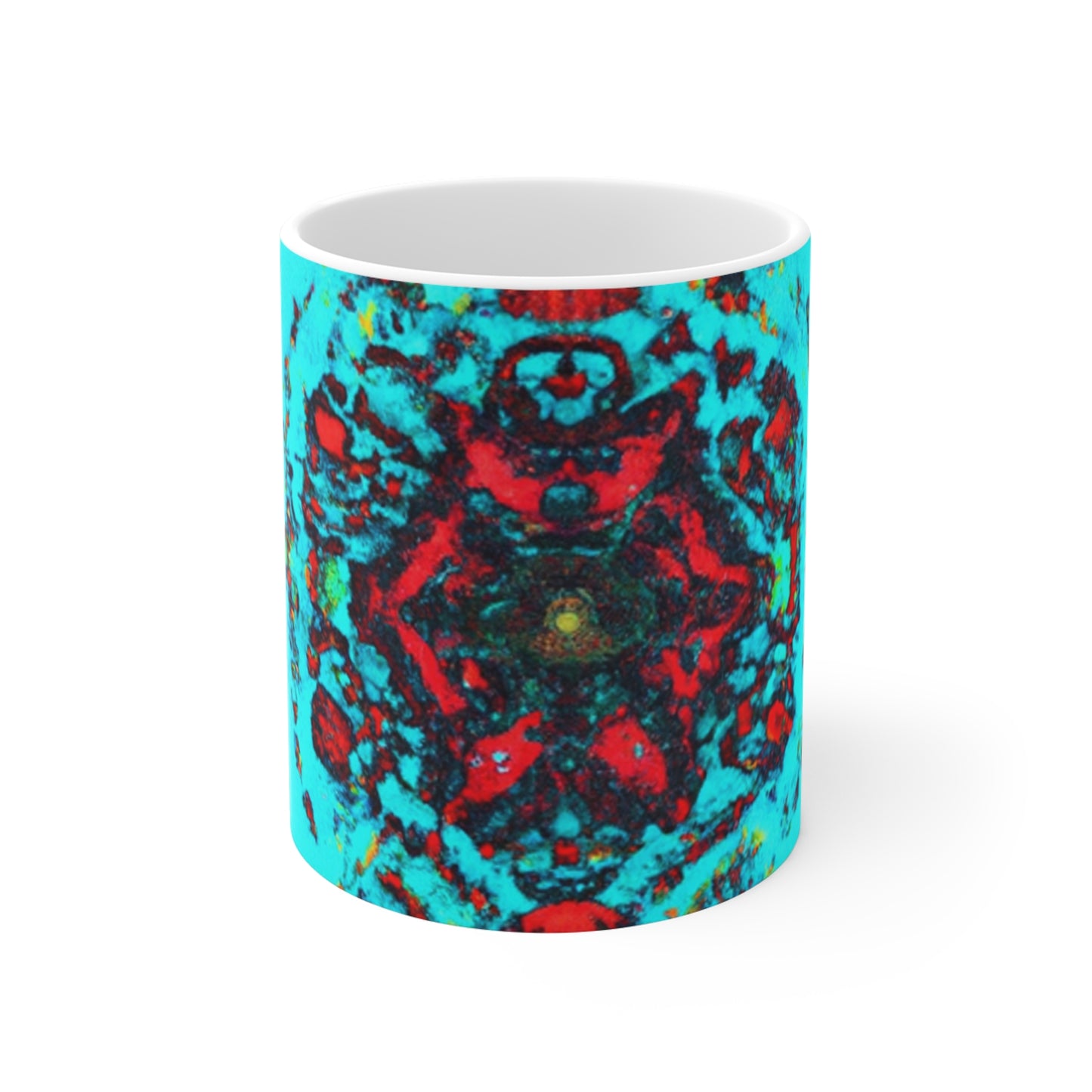 Jasper's Coffee Roasters - Psychedelic Coffee Cup Mug 11 Ounce