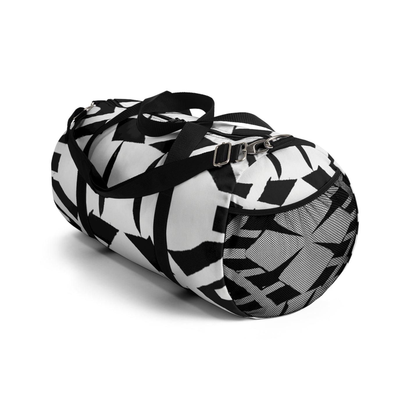 Albertina Mathilde von Braunmüller - Geometric Pattern Duffel Travel Gym Luggage Bag