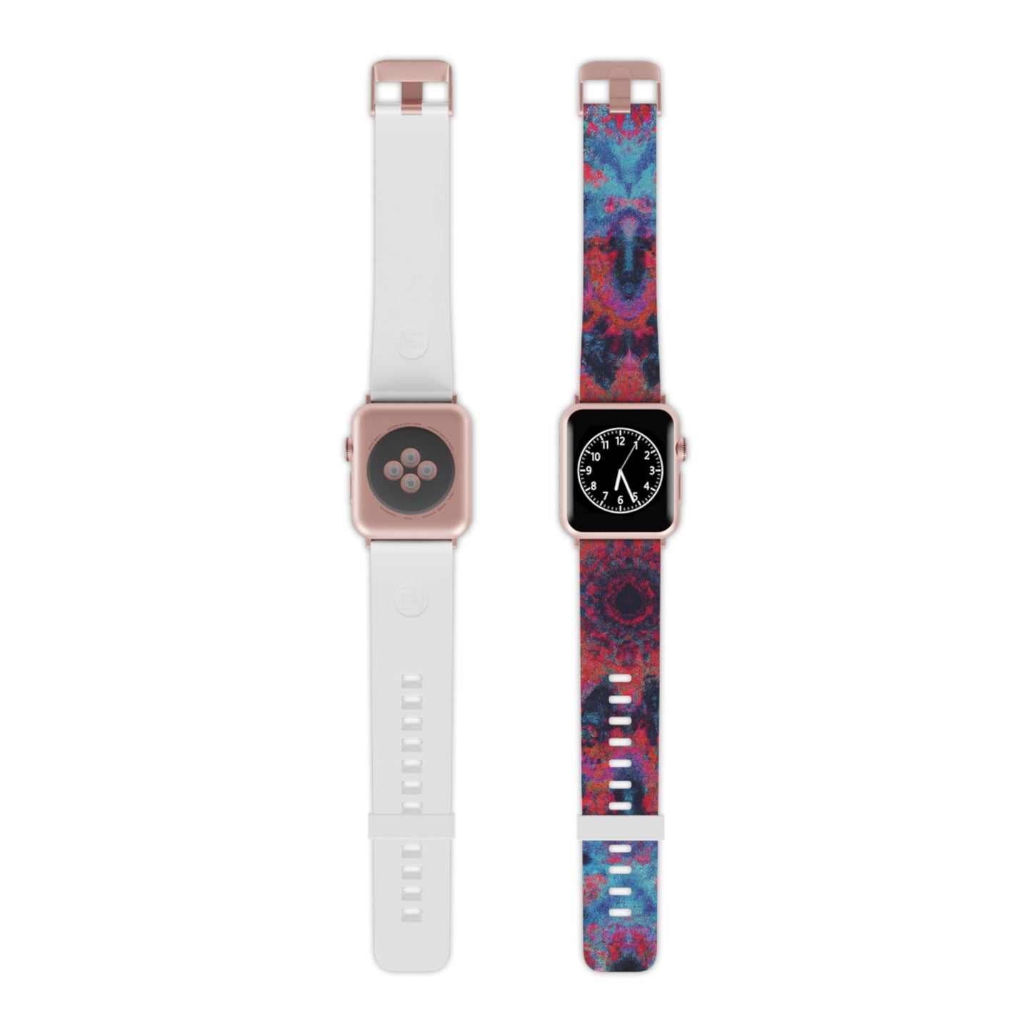 Martinique de LaCour - Trippy Hippy Boho Psychedelic Apple Wrist Watch Band