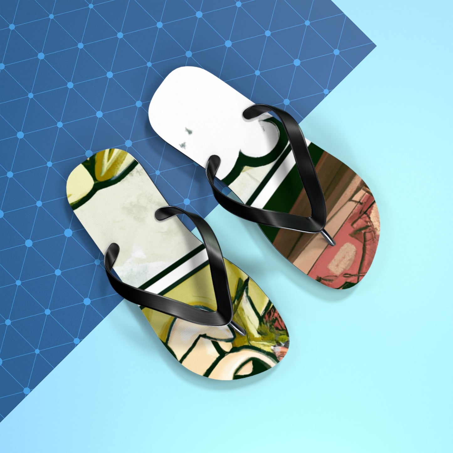 Erica Torchlight - Comics Collector Flip Flop Beach Sandals