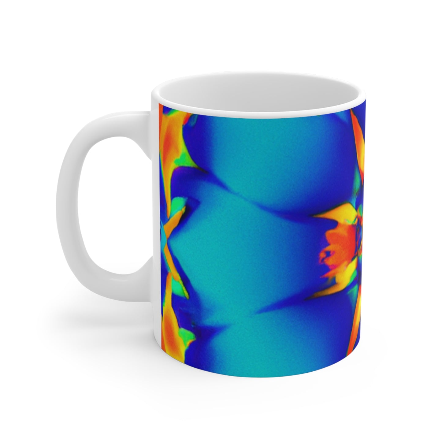 Bea's Brews - Psychedelic Coffee Cup Mug 11 Ounce