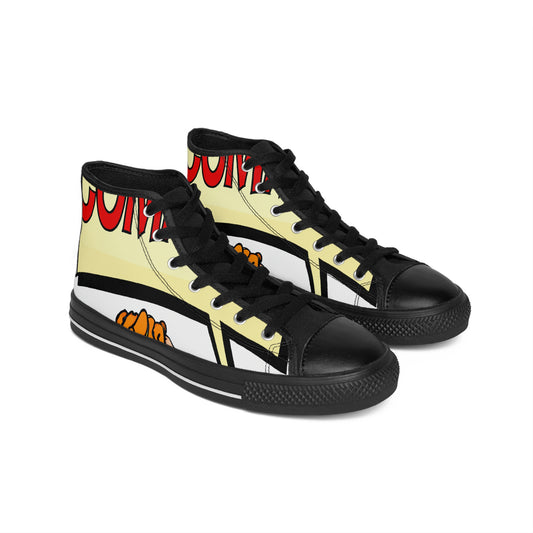 Phillippa de Salmonde - Comic Book Hi Tops