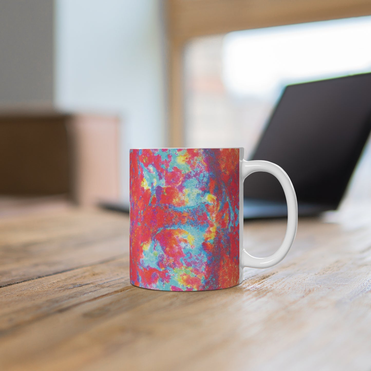 Carmen's Classic Coffee - Psychedelic Coffee Cup Mug 11 Ounce