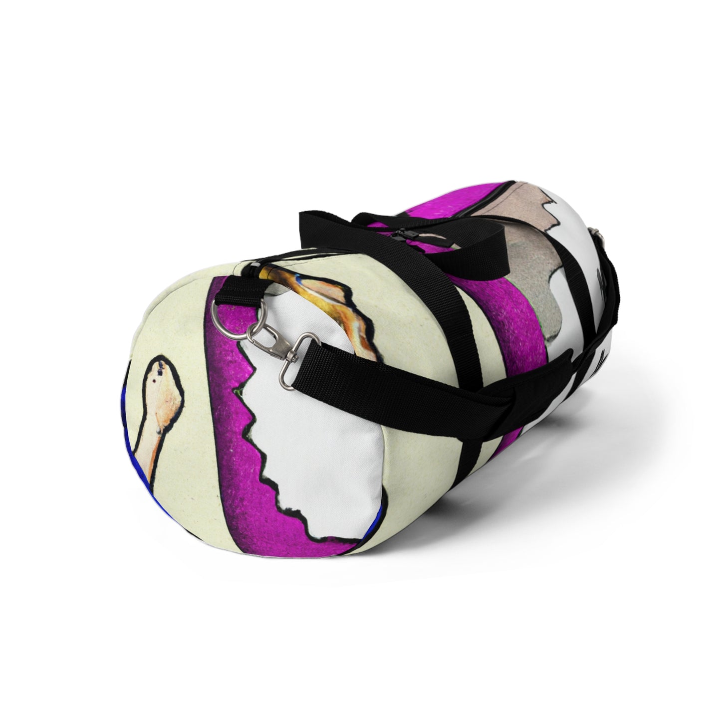 Herbertia Hautebags - Comic Book Duffel Bag