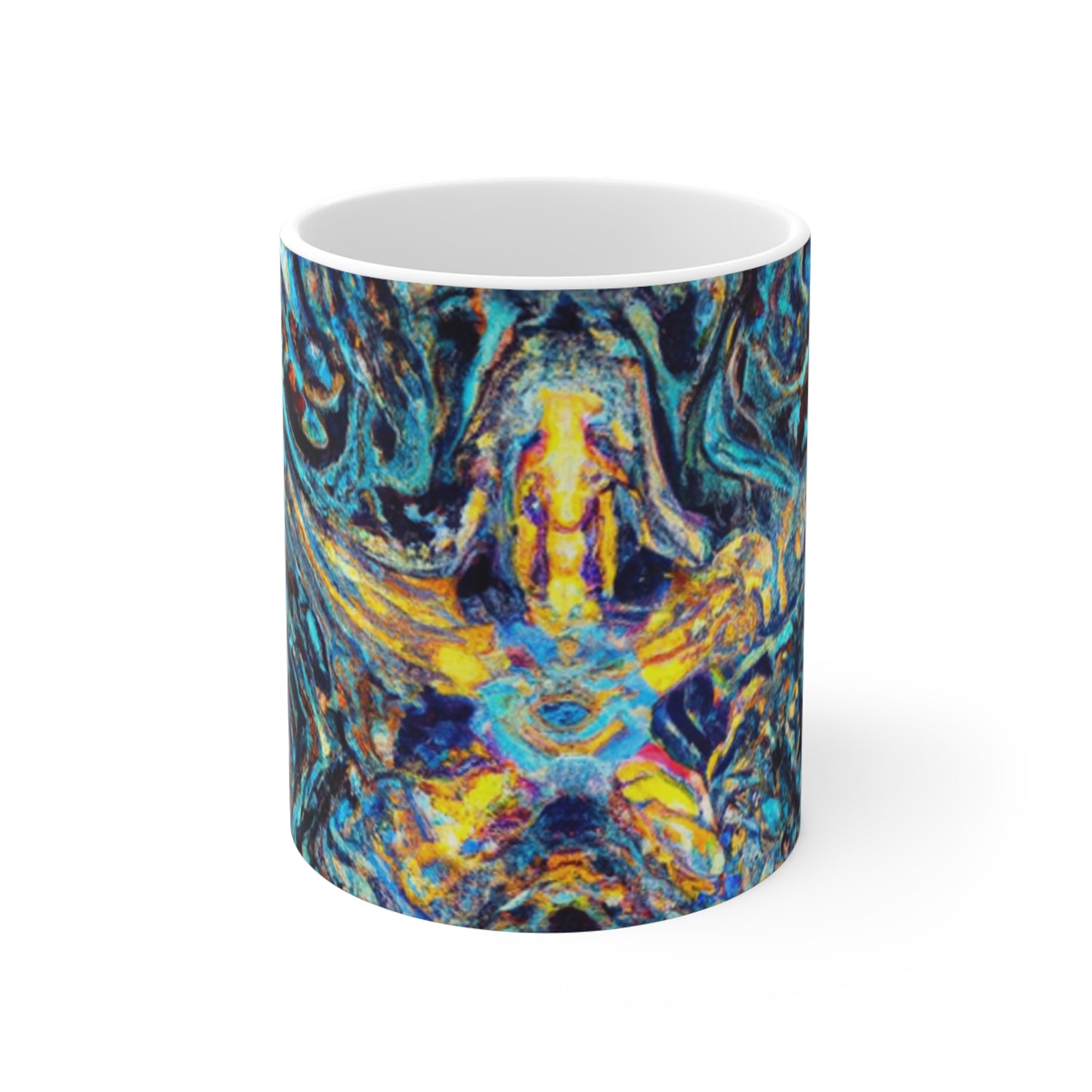 Java Joe's. - Psychedelic Coffee Cup Mug 11 Ounce