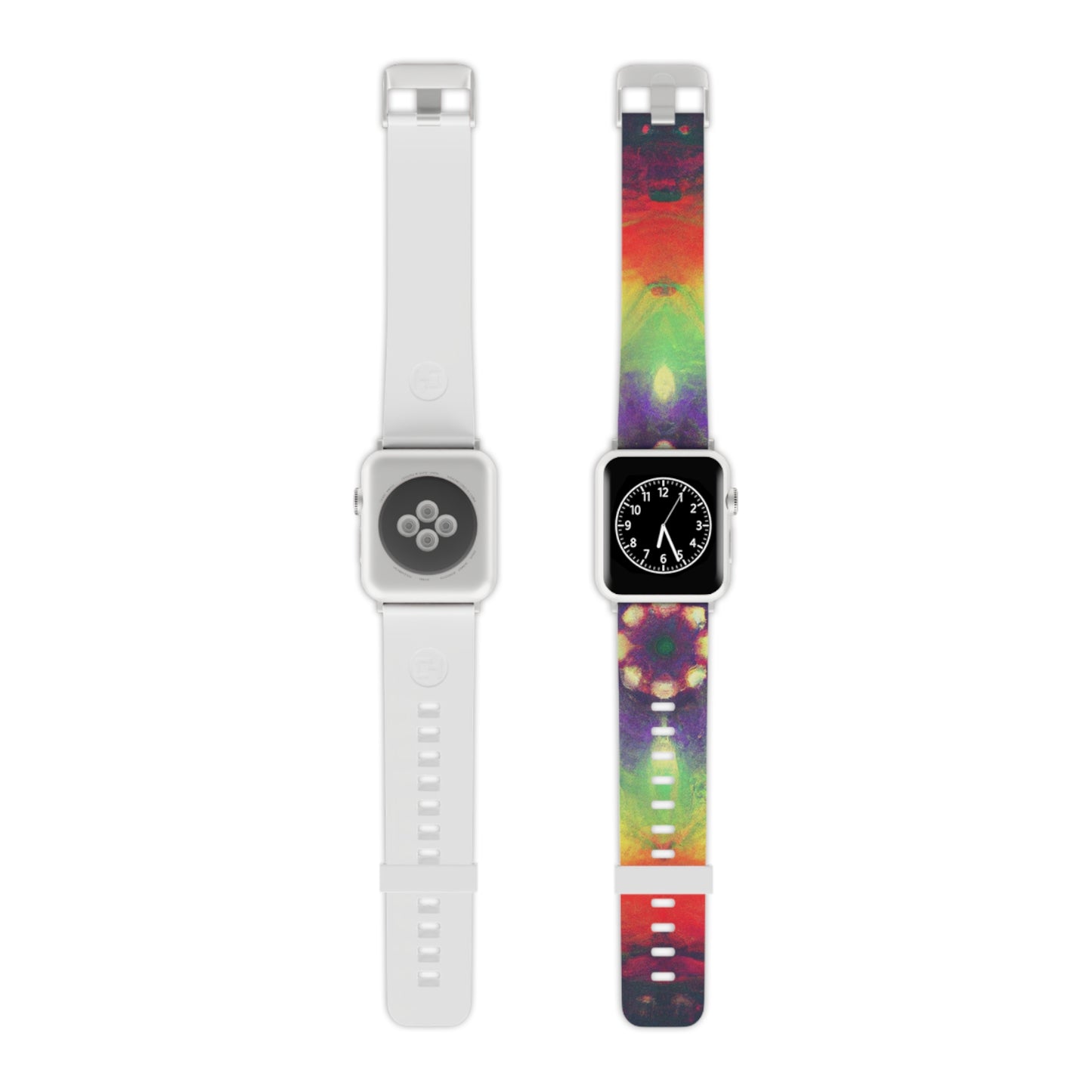 Izabelle LeGrande - Trippy Hippy Boho Psychedelic Apple Wrist Watch Band