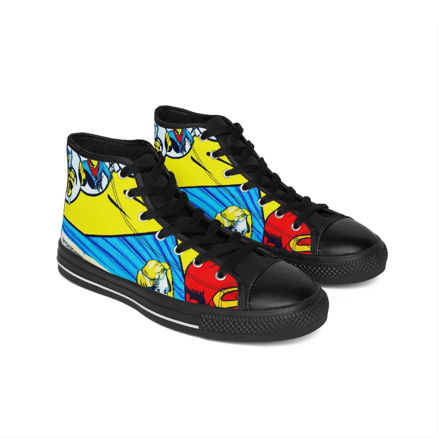 .

Hildegard Shoe-smith - Comic Book Hi Tops