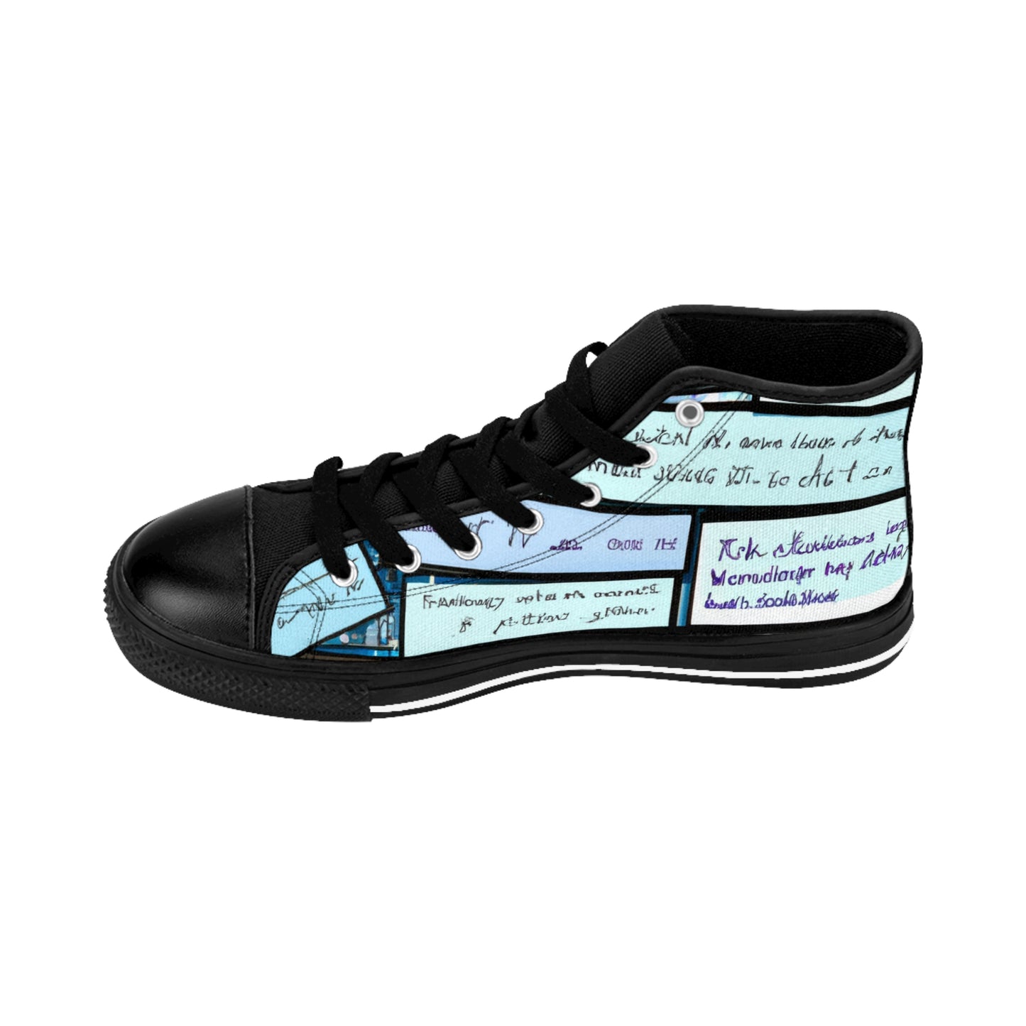 .

Fjorga the Shoemaker - Comic Book Hi Tops