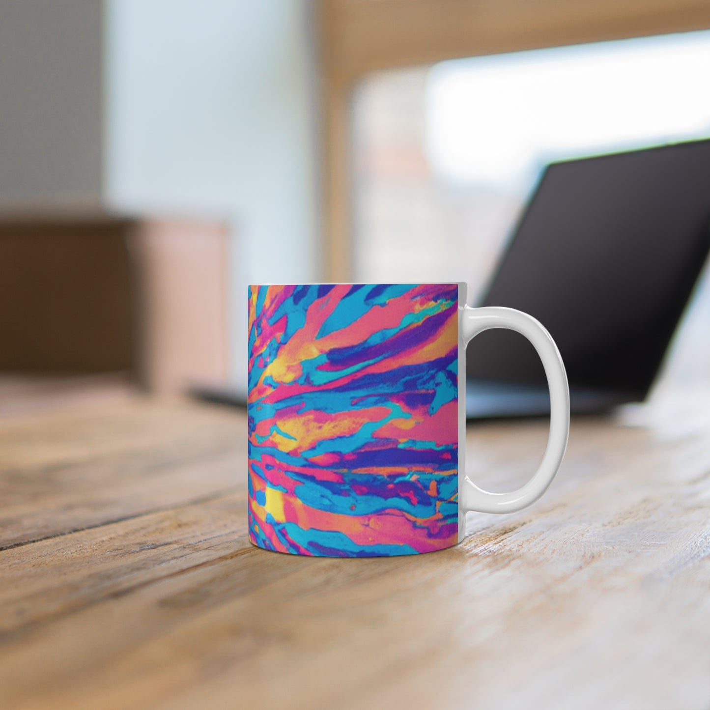 Java Jill's - Psychedelic Coffee Cup Mug 11 Ounce