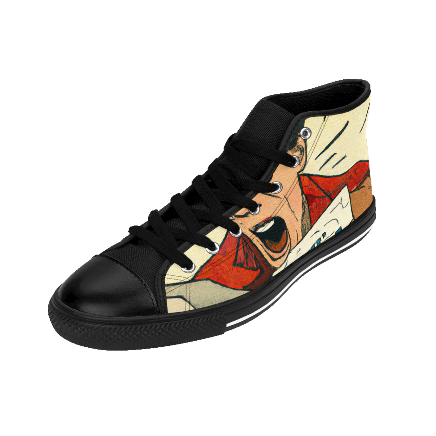 Sir Sydney Shadsworth - Comic Book Hi Tops