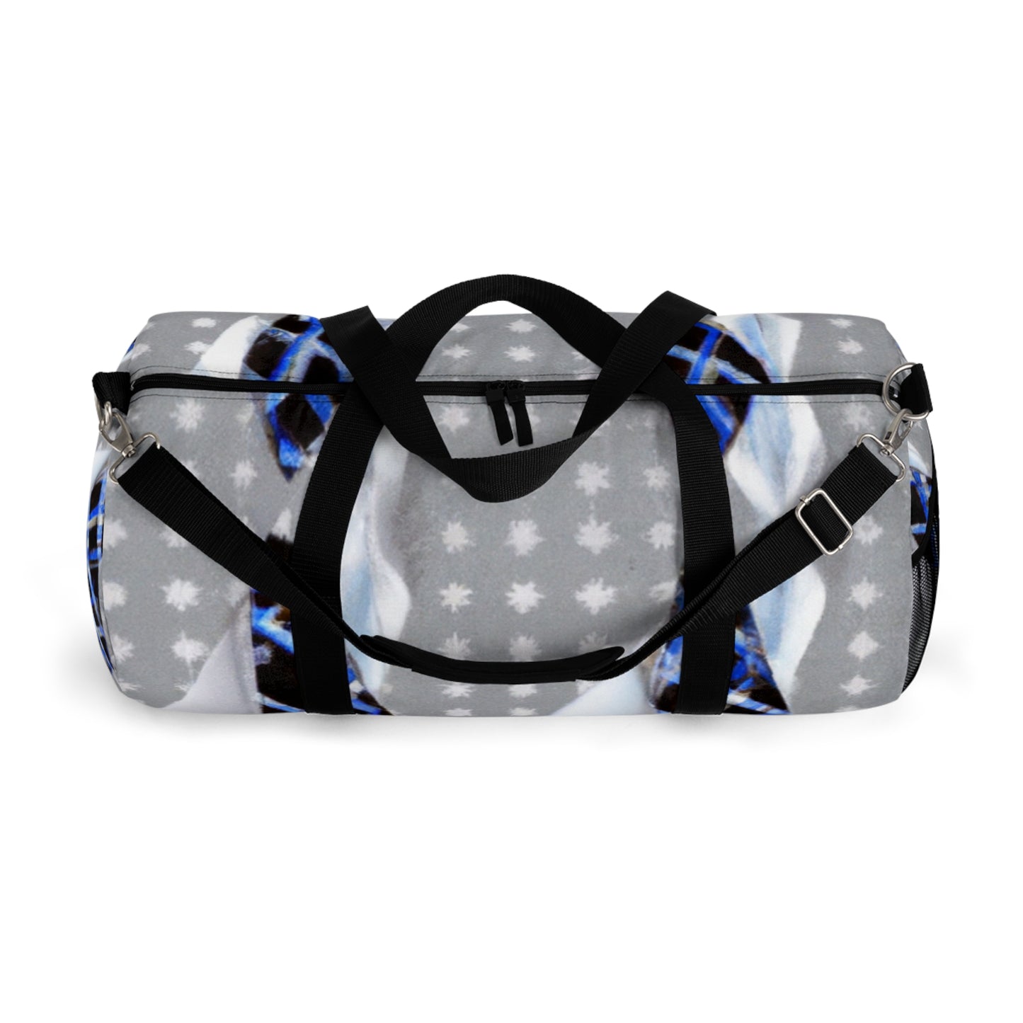 Clara Monetreaux - Geometric Pattern Duffel Travel Gym Luggage Bag