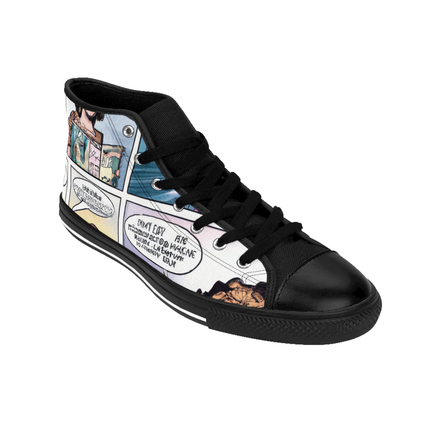 .

Earraighne Montague - Comic Book Hi Tops