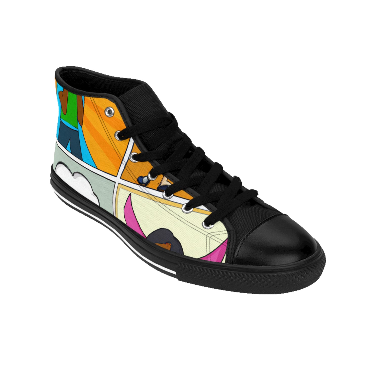 .

Aelred the Shoemaker - Comic Book Hi Tops