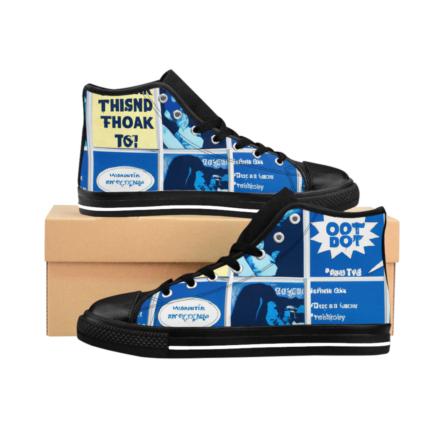 .

Sir Ezekial Footmeister - Comic Book Hi Tops