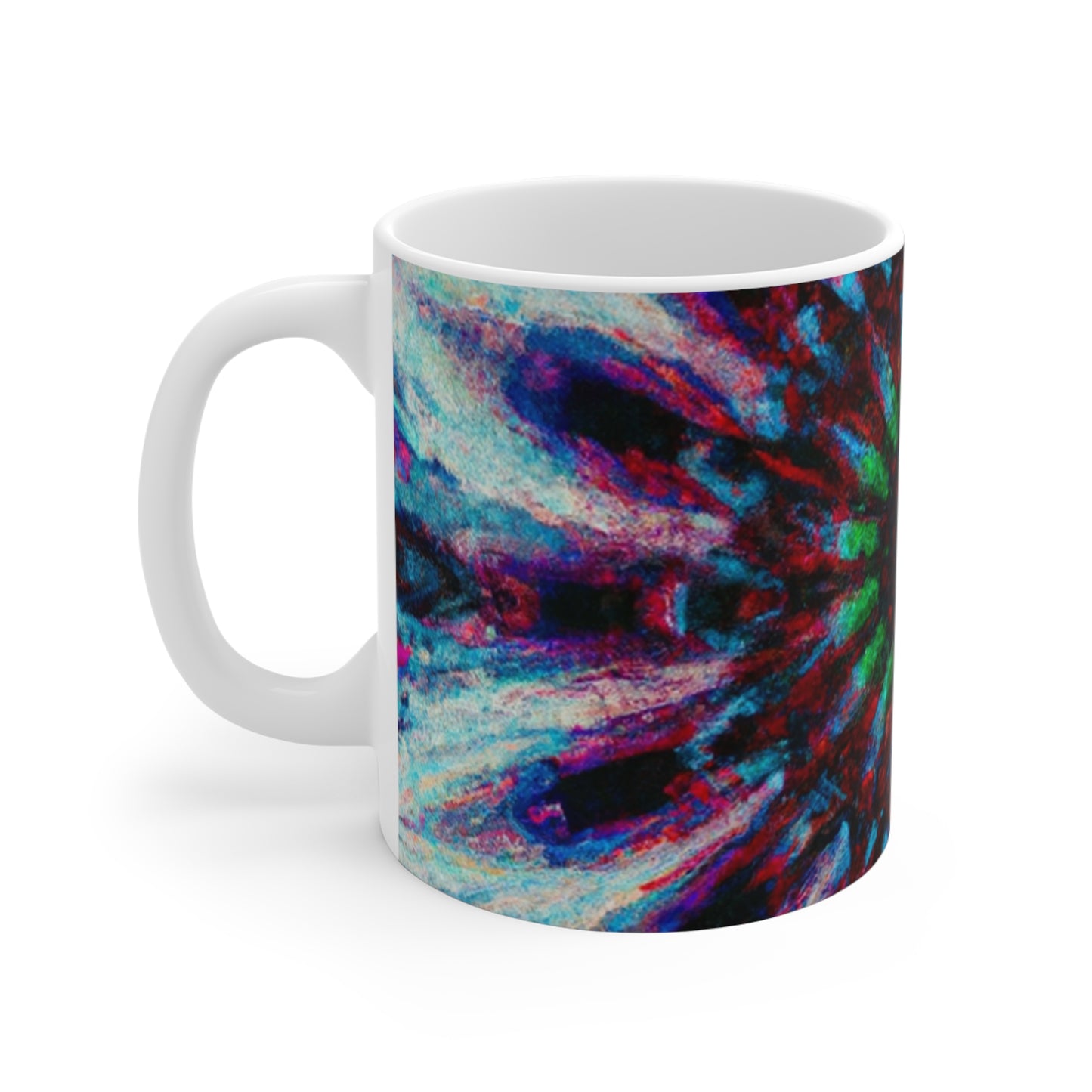 Joe's Java - Psychedelic Coffee Cup Mug 11 Ounce