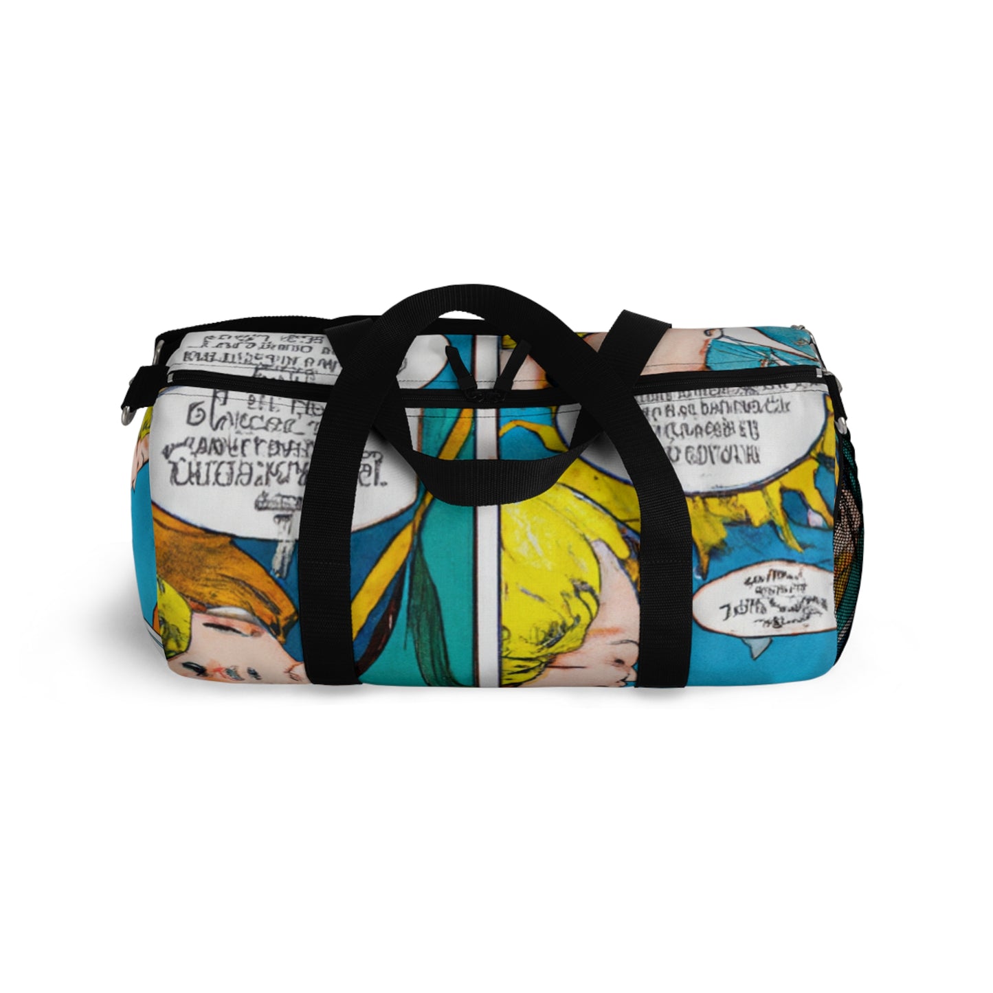 Hansworth and Morris Luxury Bags - Comic Book Duffel Bag