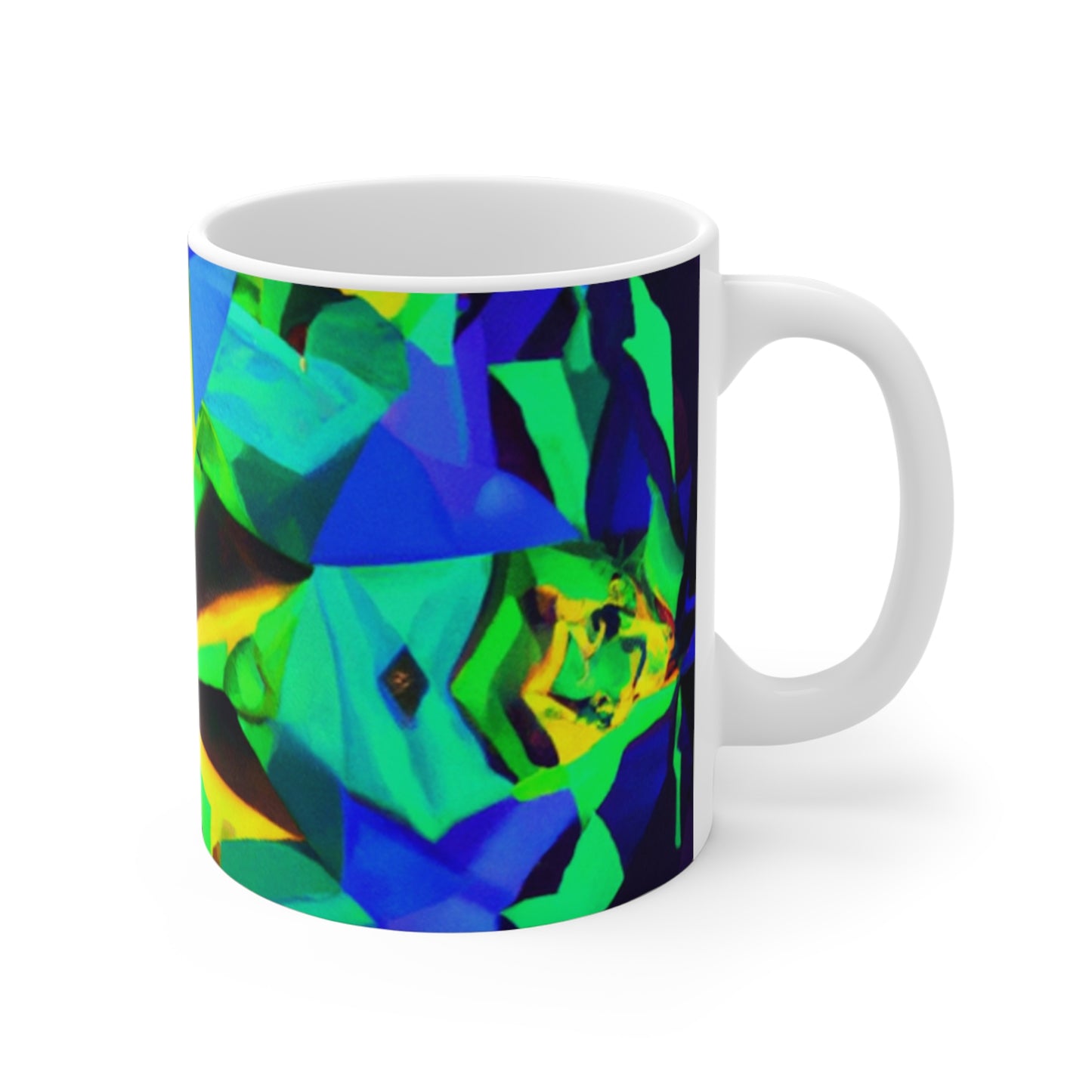 Horace's Homebrew Specialty Coffee - Psychedelic Coffee Cup Mug 11 Ounce