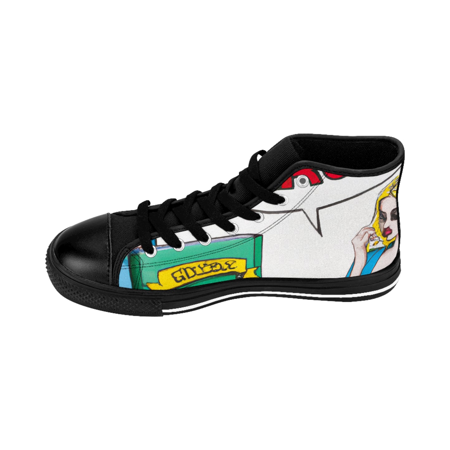 .

Lord Keiran of Colchester - Comic Book Hi Tops