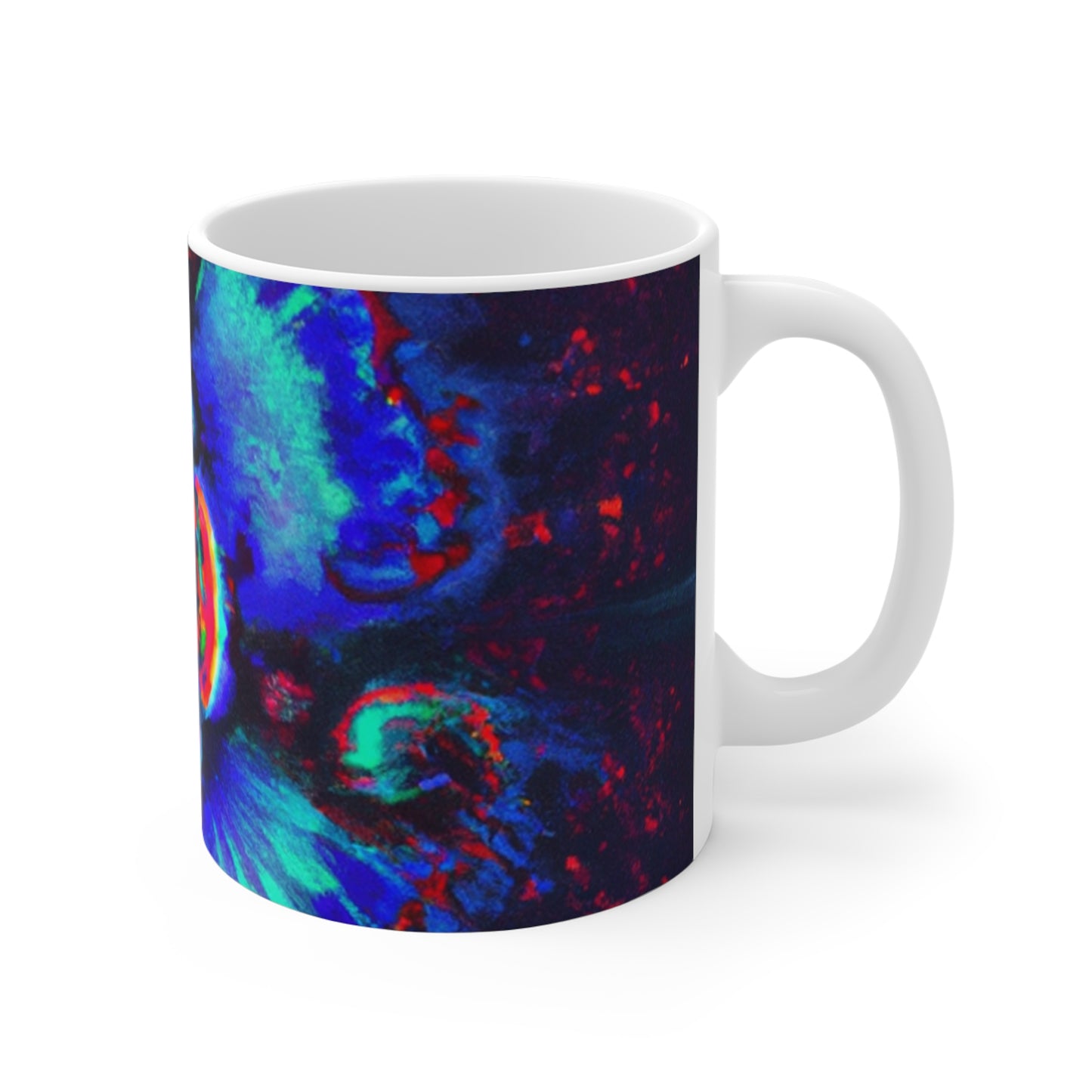 Percy Pip's Percolated Pulchritude - Psychedelic Coffee Cup Mug 11 Ounce