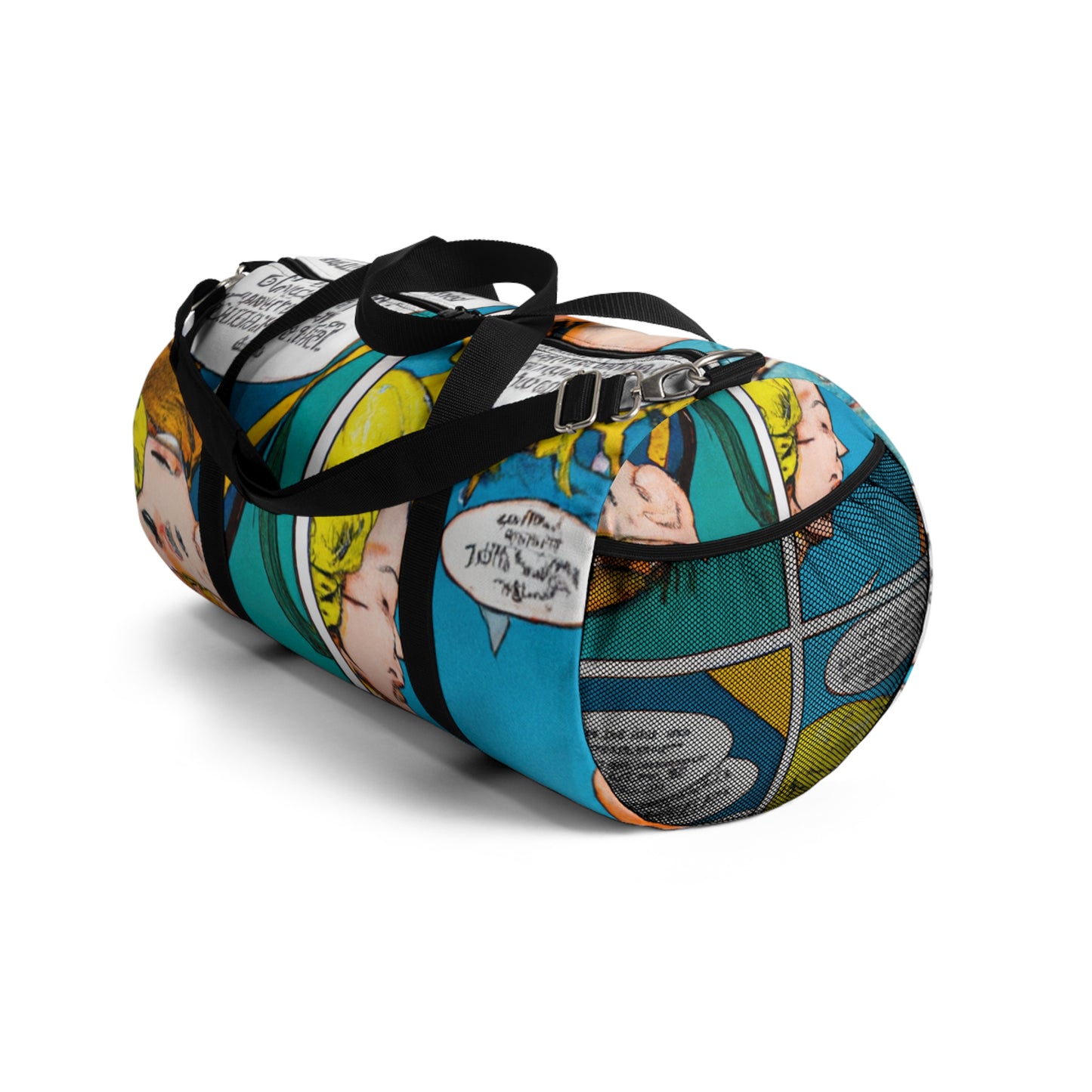 Hansworth and Morris Luxury Bags - Comic Book Duffel Bag