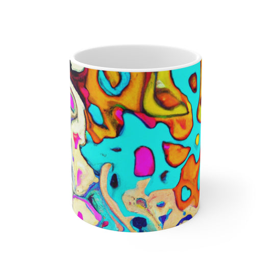 Birchdale Coffee Roasters - Psychedelic Coffee Cup Mug 11 Ounce